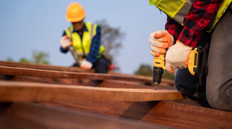 Professional New roof installation in Danville, NH